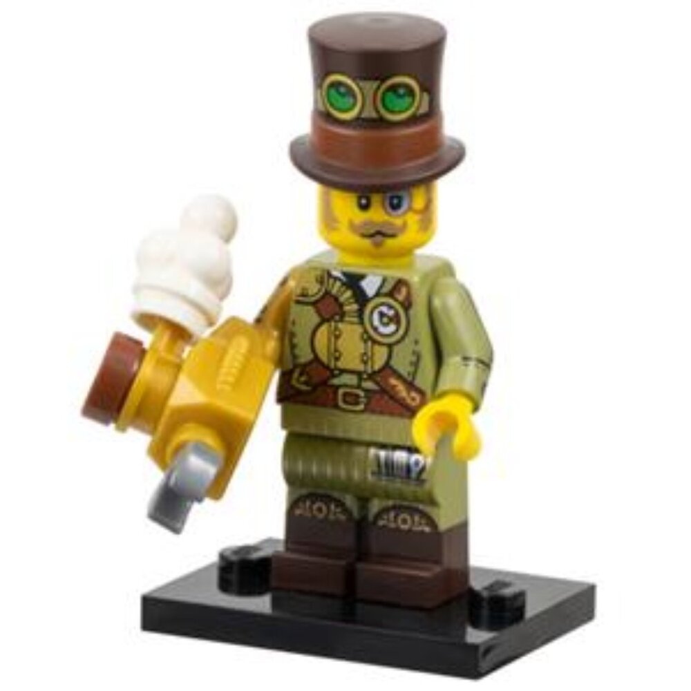 LEGO 71048 Minifigure Series 27 col460 Steampunk Inventor. New and sealed